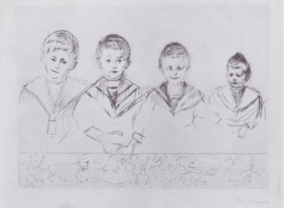 I quattro figli del Dr. Linde da Edvard Munch